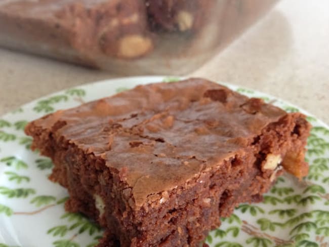 Des brownies pour mon Chéri d'après la pâtisserie-chocolaterie Bernachon