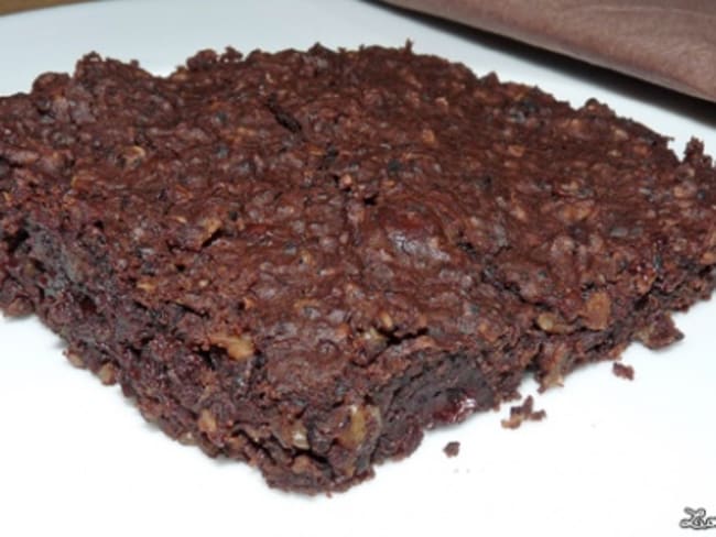 Brownies aux haricots noirs