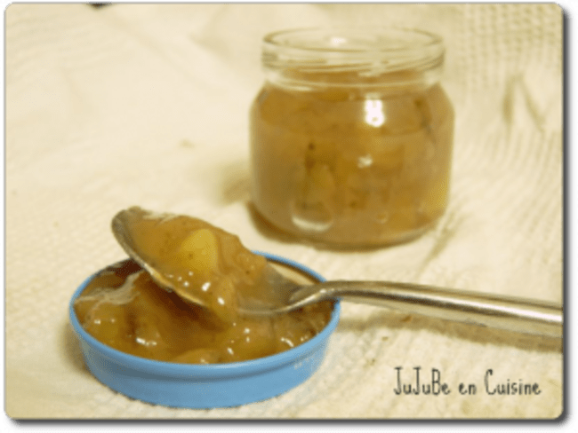 Confiture banane – vanille