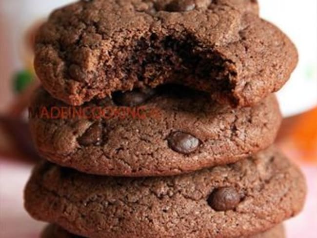 Cookies moelleux au nutella® et aux pépites de chocolat