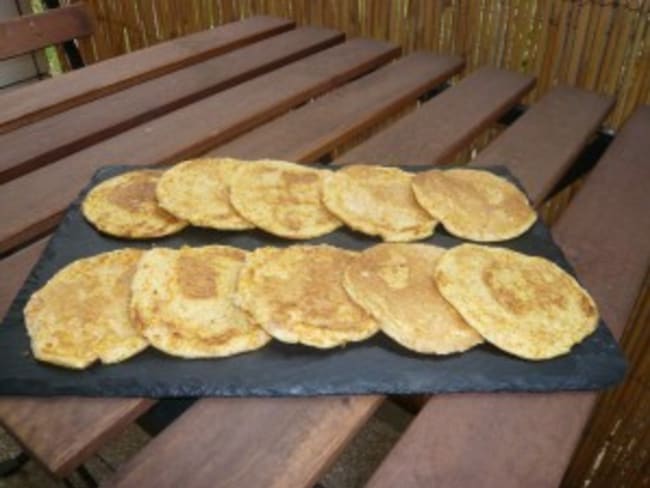 Pancakes de potiron