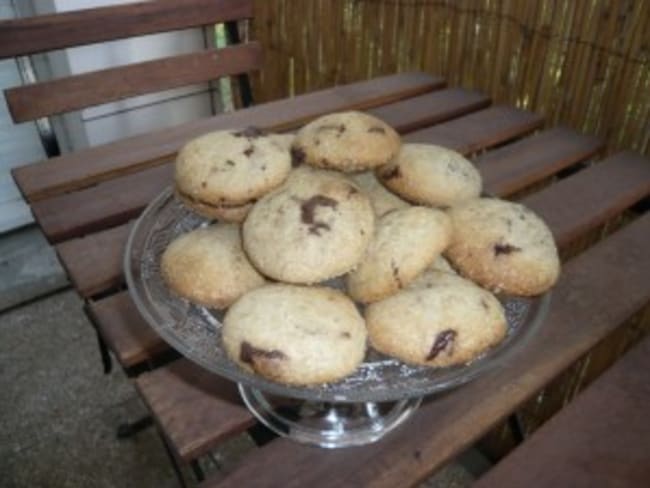 Cookies aux pépites de chocolat