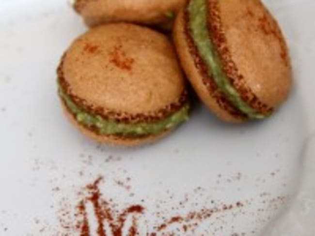 Macaron avocat balsamique