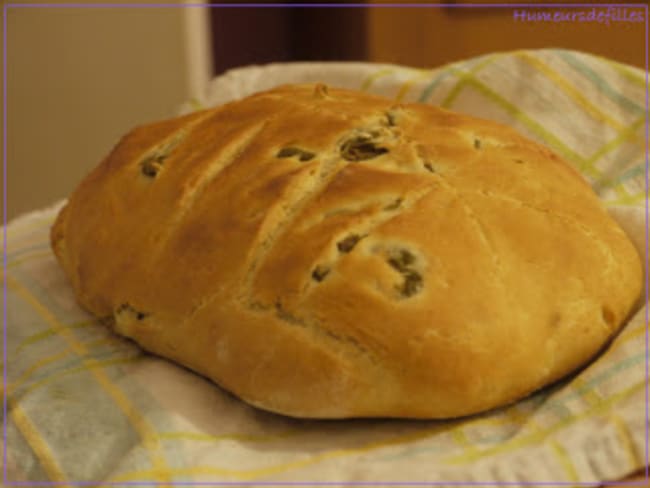 Fougasse aux olives