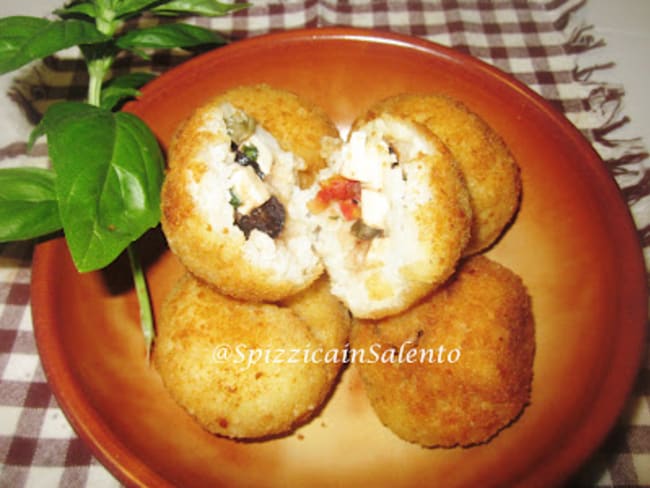 Arancini Tricolores vert-blanc-rouge