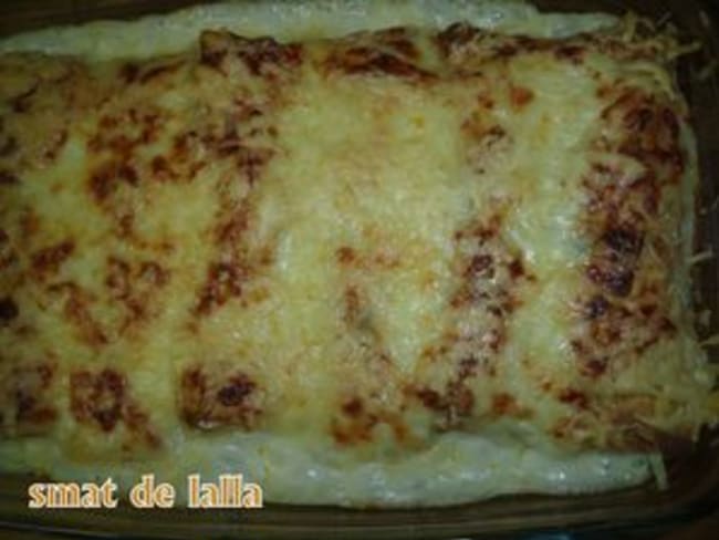 Gratin de biscuits TUC