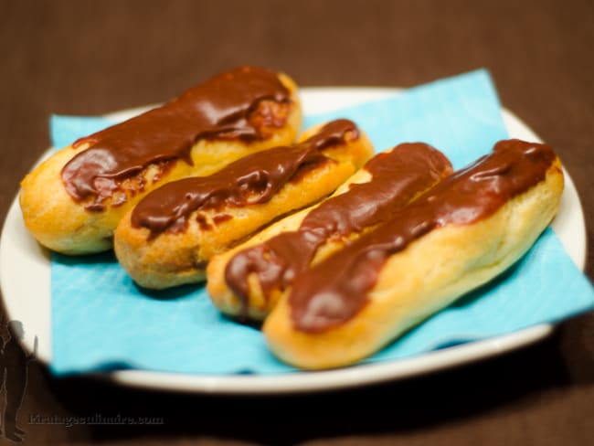 Eclairs au chocolat au lait