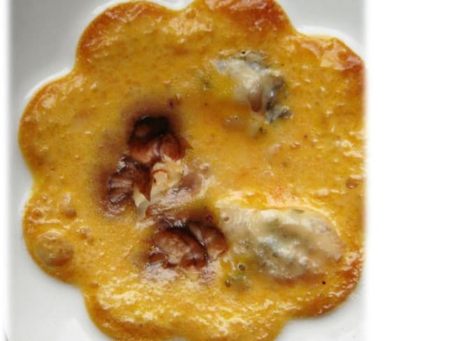 FLANS DE POTIRON AU GORGONZOLA