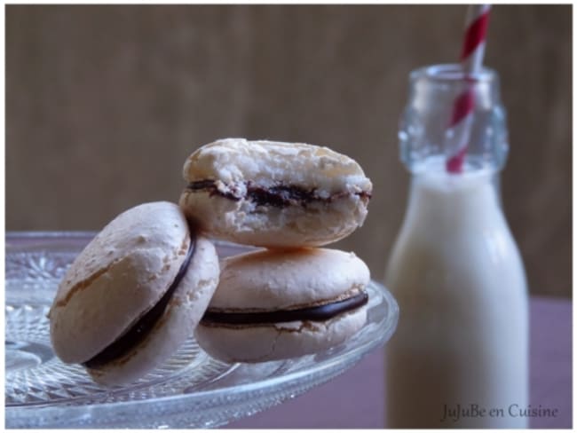 Macarons sans poudre d'amandes