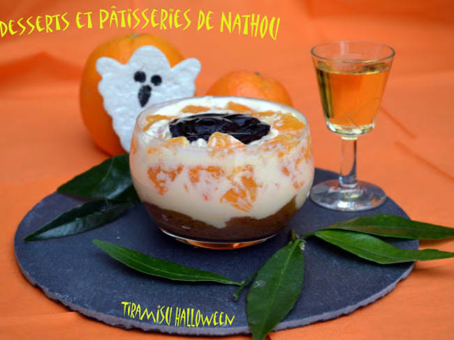 Horrible tiramisu pour halloween