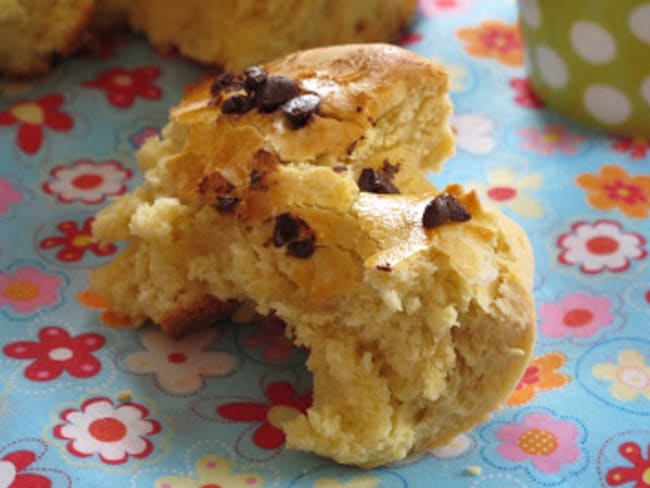 brioche à la fleur d'oranger et au chocolat