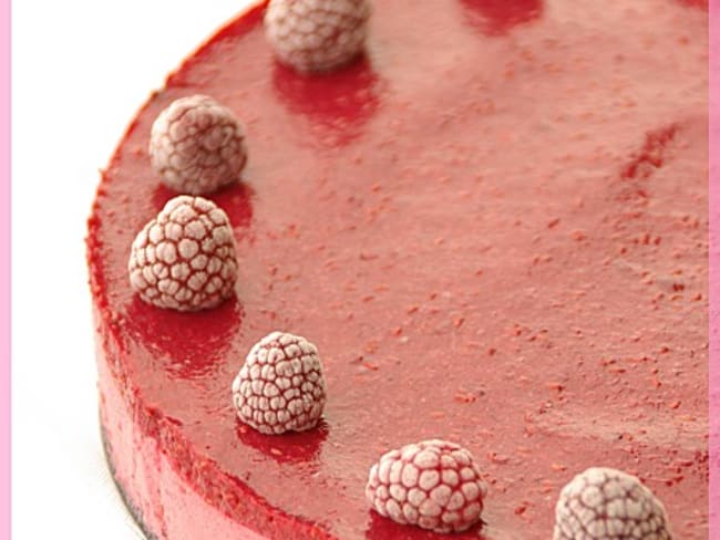 Bavarois aux framboises