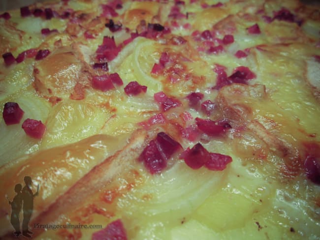 Pizza tartiflette