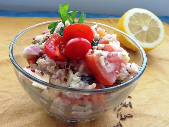 La Sweet salade au quinoa, miel, cumin