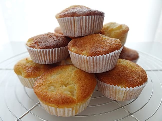 Muffins noix de coco et ananas