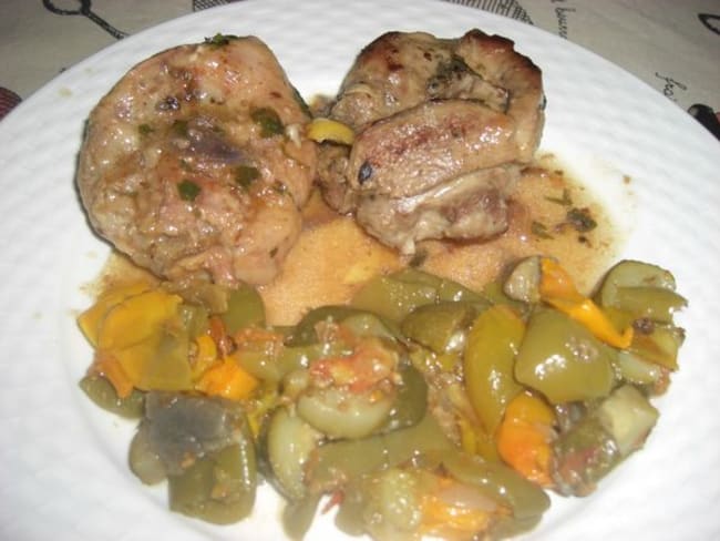 Ossobuco de dinde aux écorces de citron