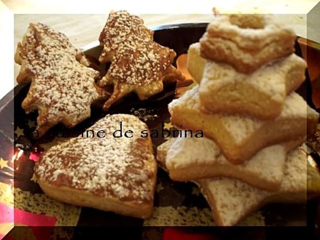 Petits gâteaux « sablés » à la poudre de flan