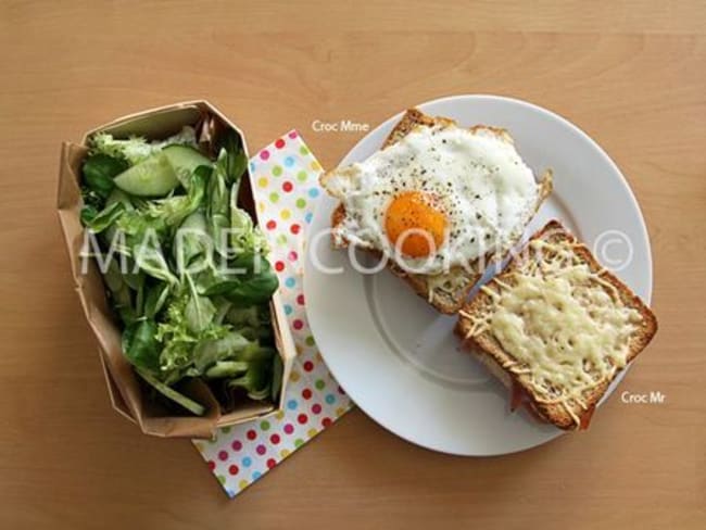 Croque-monsieur et croque-madame