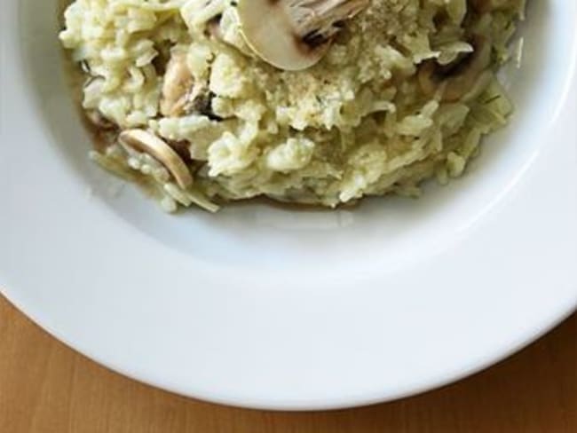 Risotto aux champignons