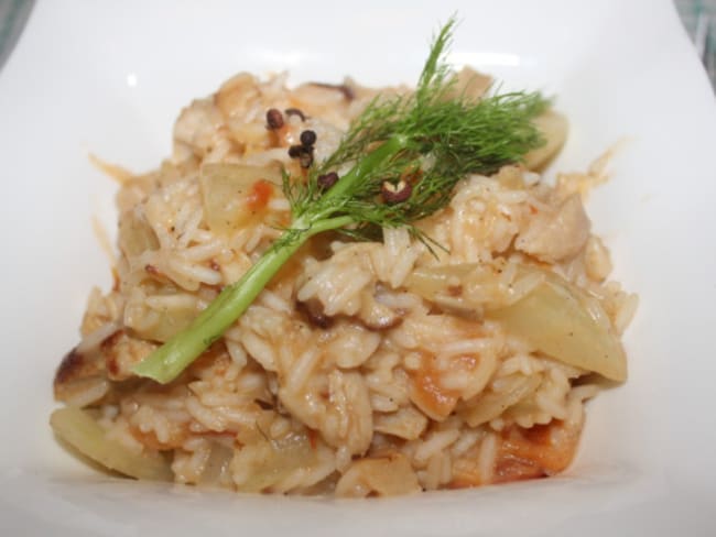 Risotto de fenouil