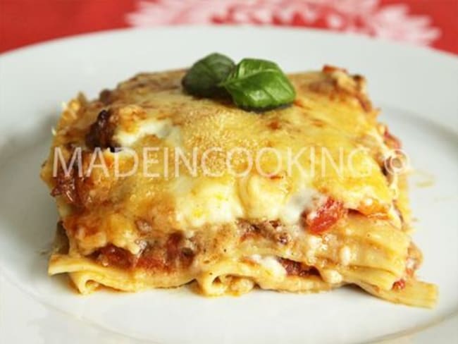 Lasagne bolognaise