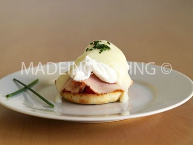 Muffins aux oeufs bénédicte