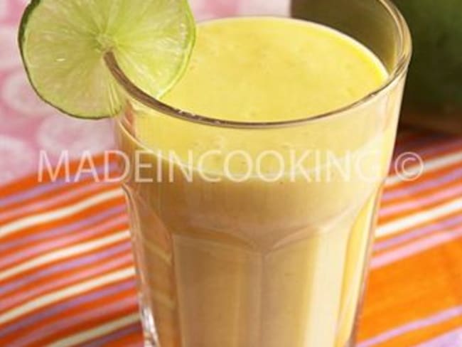 Sinh Tố Xoài, milk shake mango vietnamien