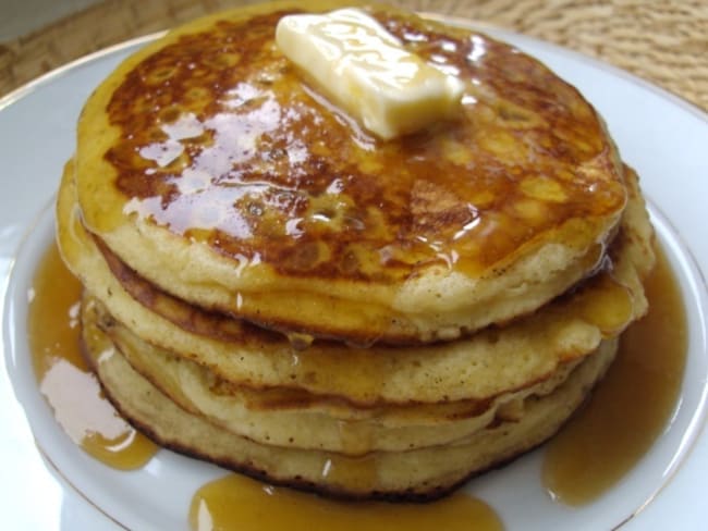 Pancakes américains pour un petit-déjeuner gourmand