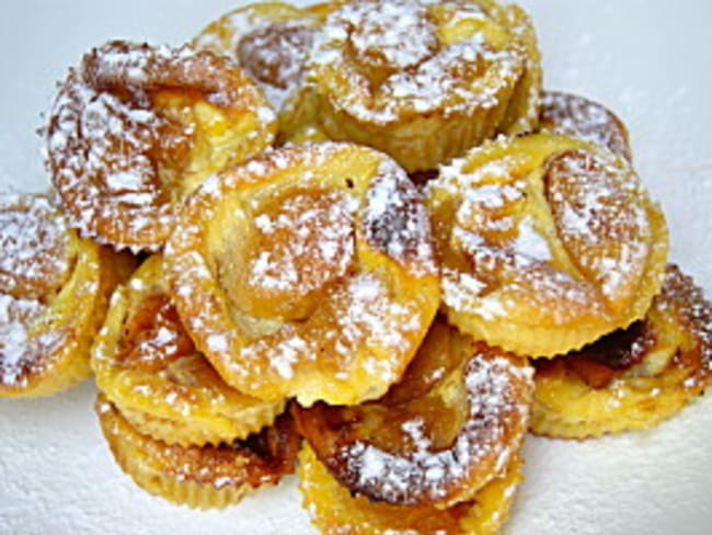 Minis clafoutis aux abricots