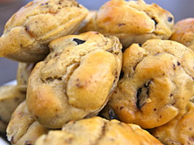 Madeleines aux deux olives