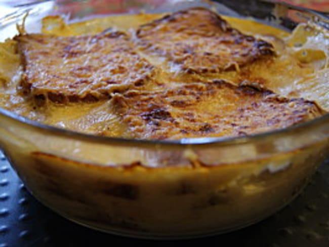 Gratin de croques-monsieur