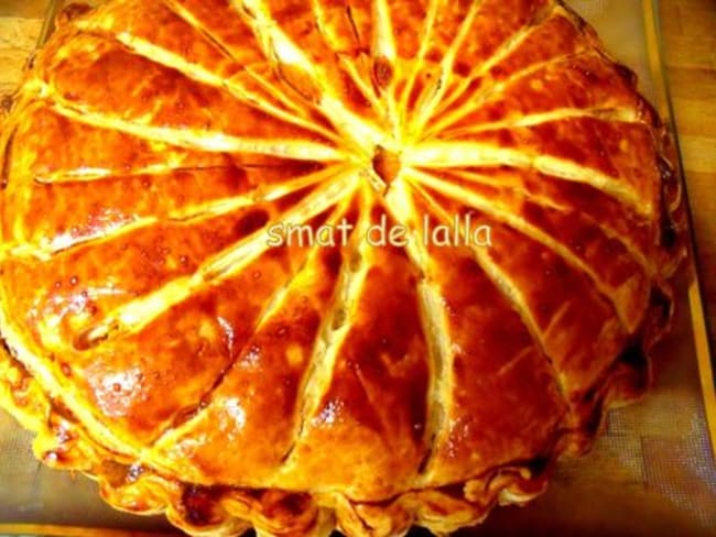 Galette des rois au gout d'orange pour l'épiphanie