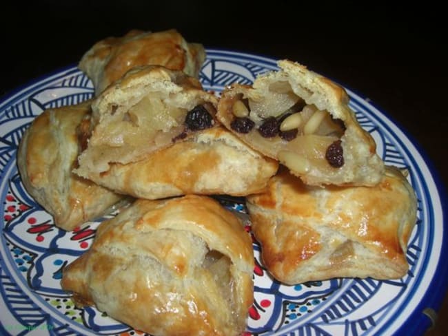 Petits feuilletés un peu strudel