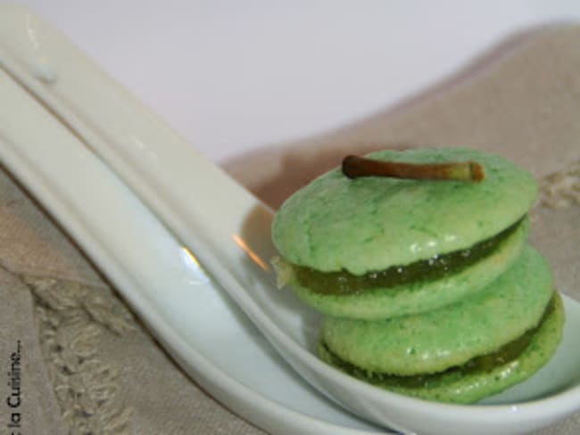 Macarons aux Pommes et au Porto