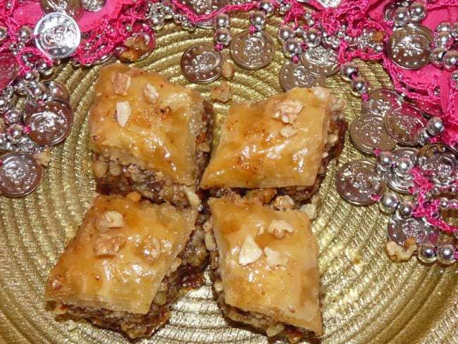 Baklava aux noix