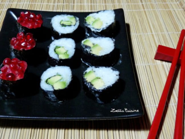 Makis à l’avocat