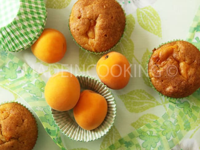 Mini cake aux abricots