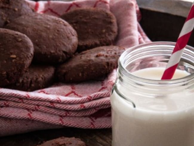 Cookies vegan au chocolat, noix de cajou et flocons de millet