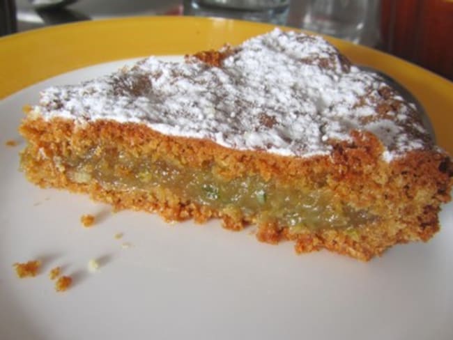 Gâteau coco, amandes et citron vert