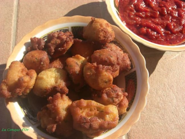 Petits beignets de pain