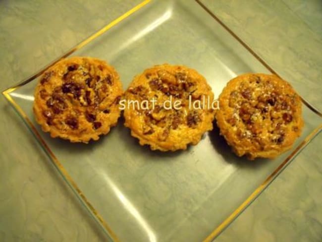 TARTELETTES AUX NOIX