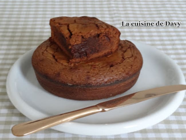 Fondant chocolat/caramel