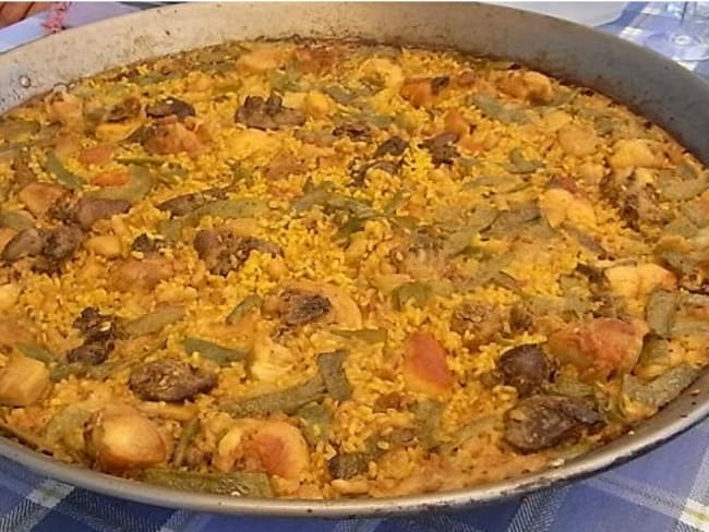 Authentique paella de Valence