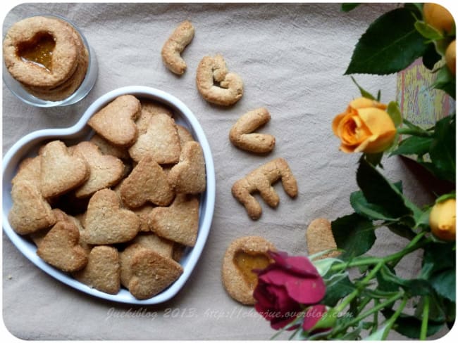 Mes petits biscuits sains et pleins d'amour