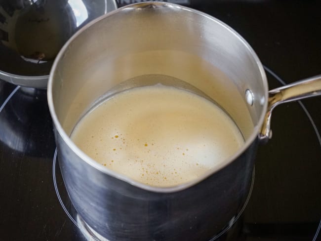 Casserole de beurre blanc