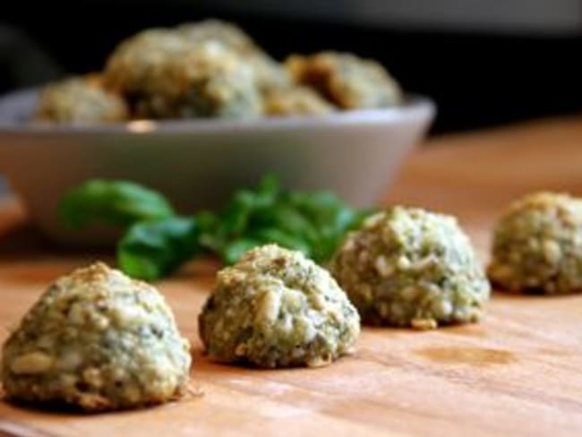 Rochers salés façon pesto