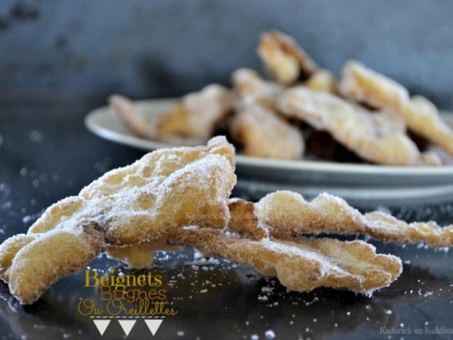 Beignets ou oreillettes à la fleur d'oranger