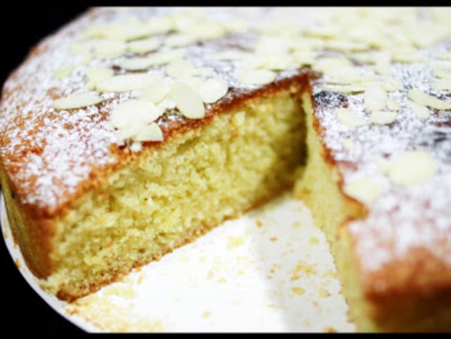 Gâteau au beurre et aux amandes