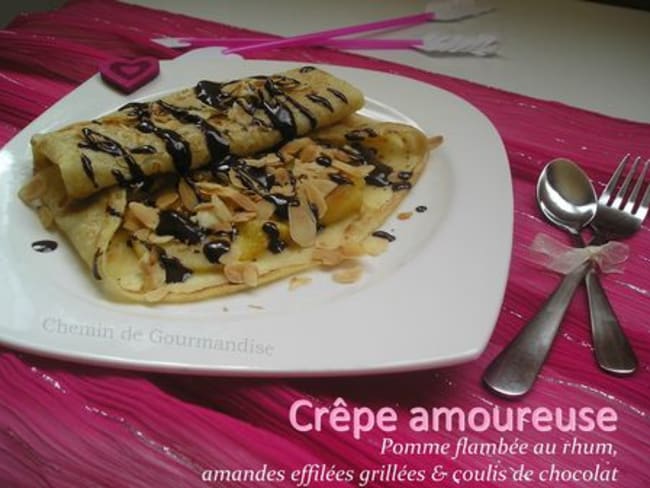 Crêpe amoureuse