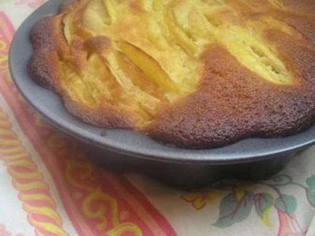 Gâteau moelleux aux pommes et épices